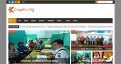Desktop Screenshot of kabarkalteng.com